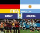 Γερμανία vs Αργεντινή. Τελικό της ΦΙΦΑ Παγκόσμιο Κύπελλο Ποδοσφαίρου Βραζιλίας 2014